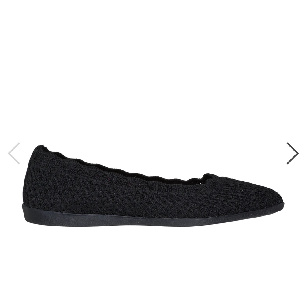 Skechers Black Flats Comfortable Loafers